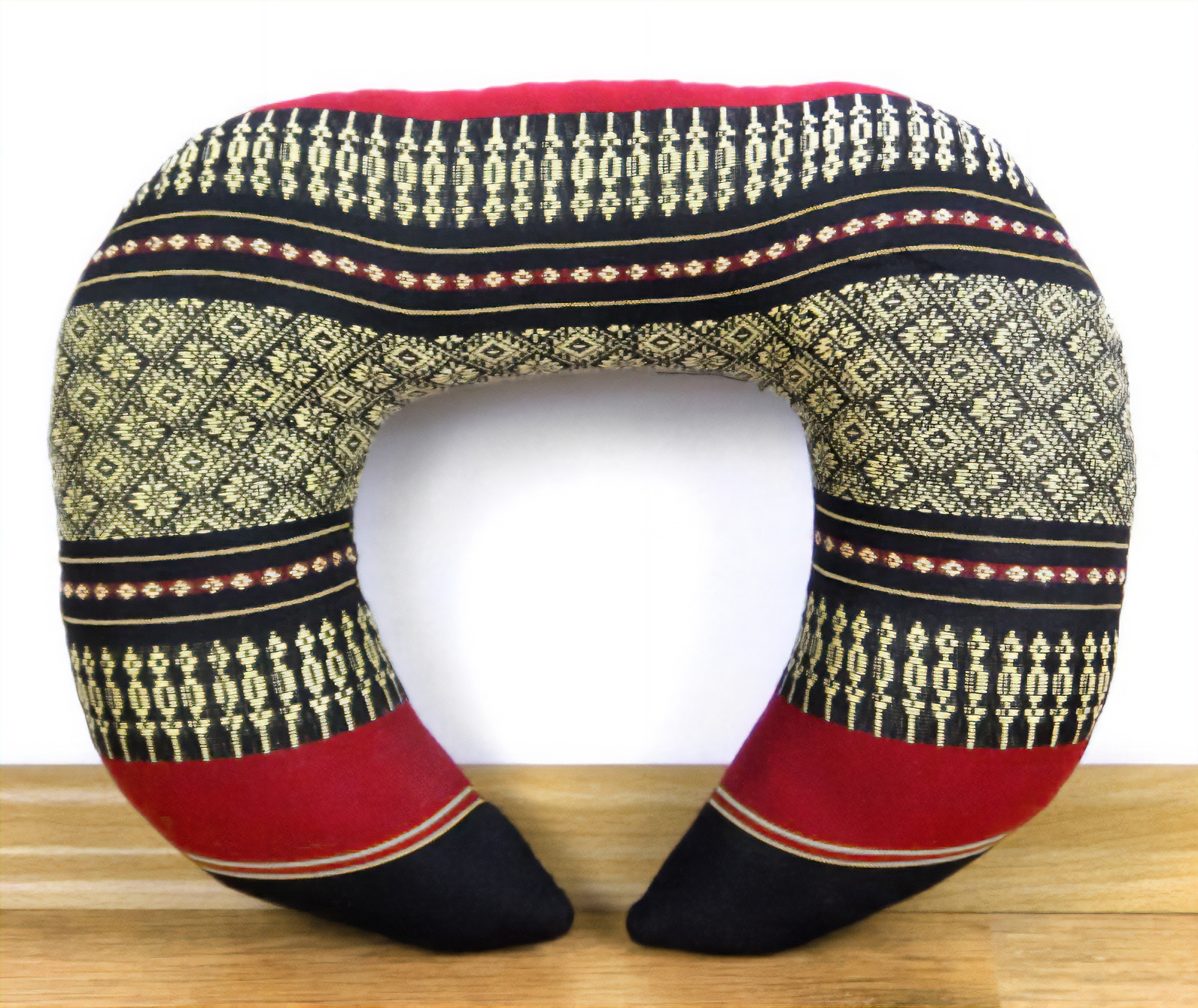 Cuscino a ferro di cavallo in kapok