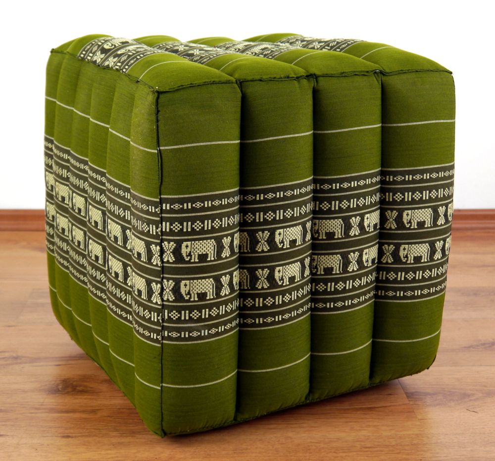 Cuscino cubico in kapok