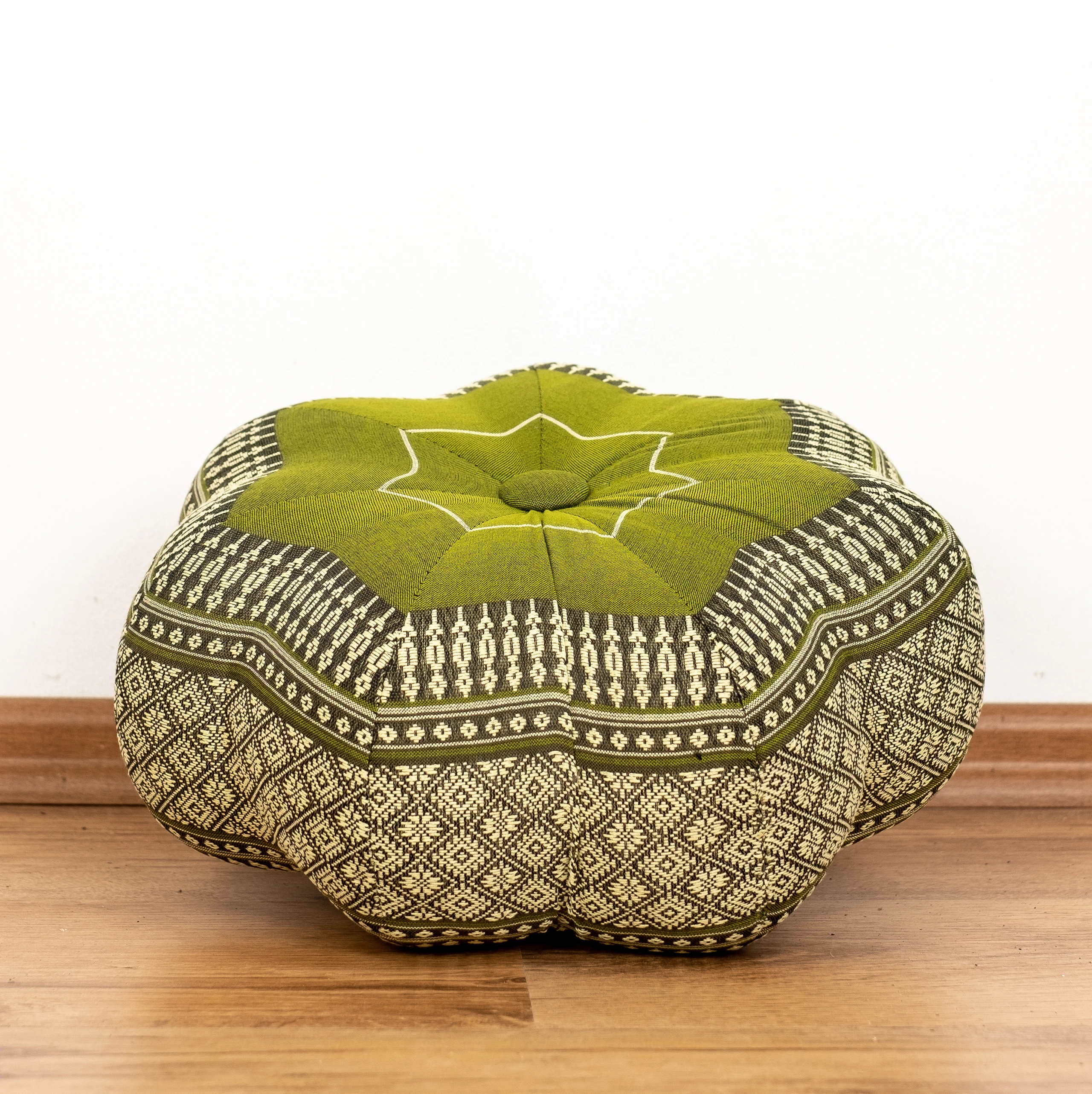 Cuscino zafu a stella piccolo in kapok