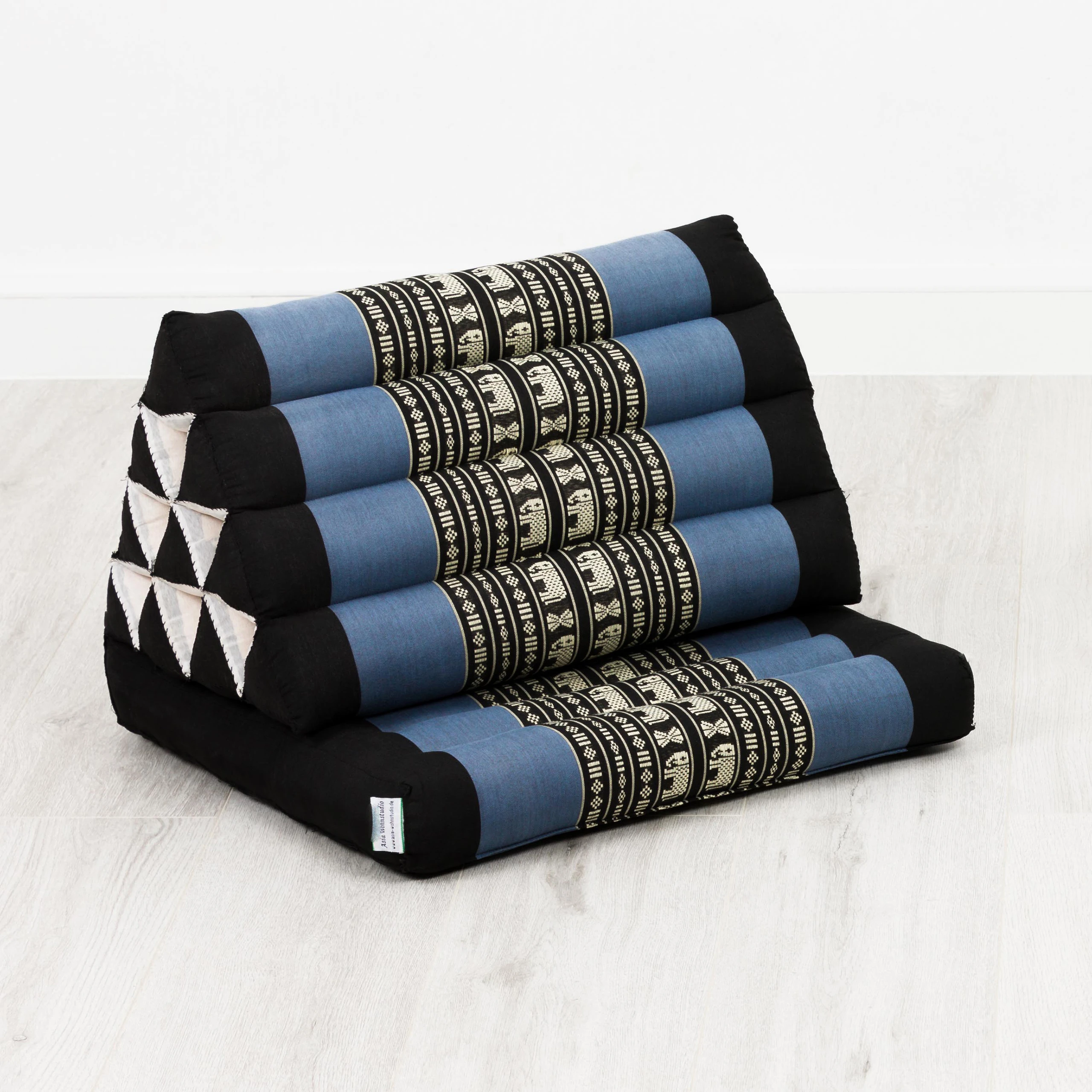 Cuscino thai in kapok con 1 elemento pieghevole