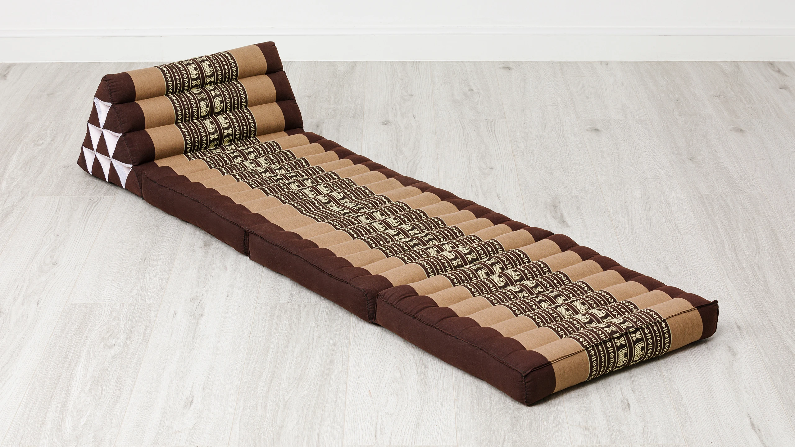 Cuscino thai in kapok con 3 elementi pieghevoli, Classic