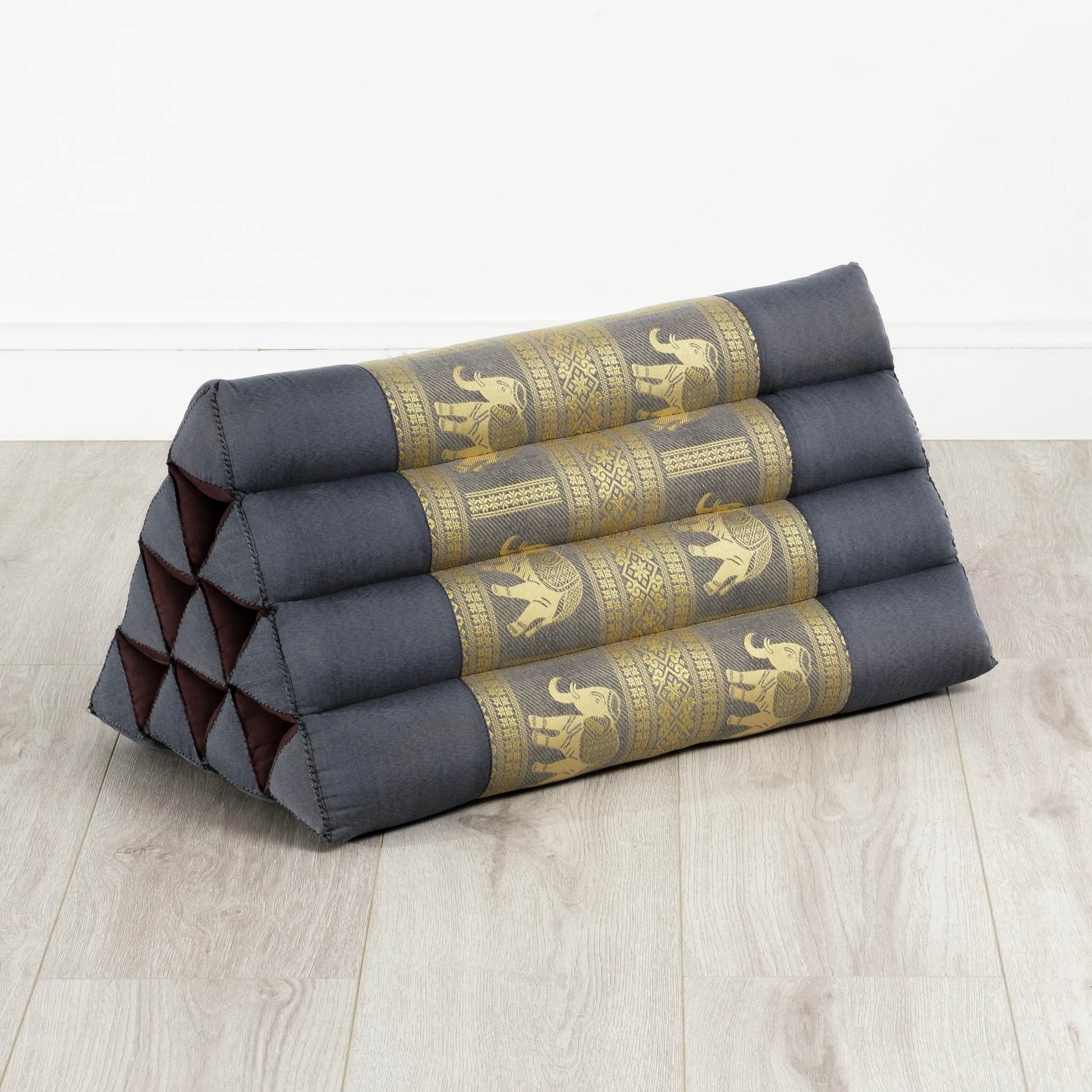 Guru-Shop Cuscino Thai, Cuscino Triangolo, Kapok, Letto da Giorno con 2 Cuscini - Rosso Scuro/nero, 30x50x120 cm, Cuscino Thai / 2 Supporti Guru-Shop Cuscino Thai, Cuscino Triangolo, Kapok, Letto da Giorno con 2 Cuscini - Rosso Scuro/nero, 30x50x120 cm, Cuscino Thai / 2 Supporti