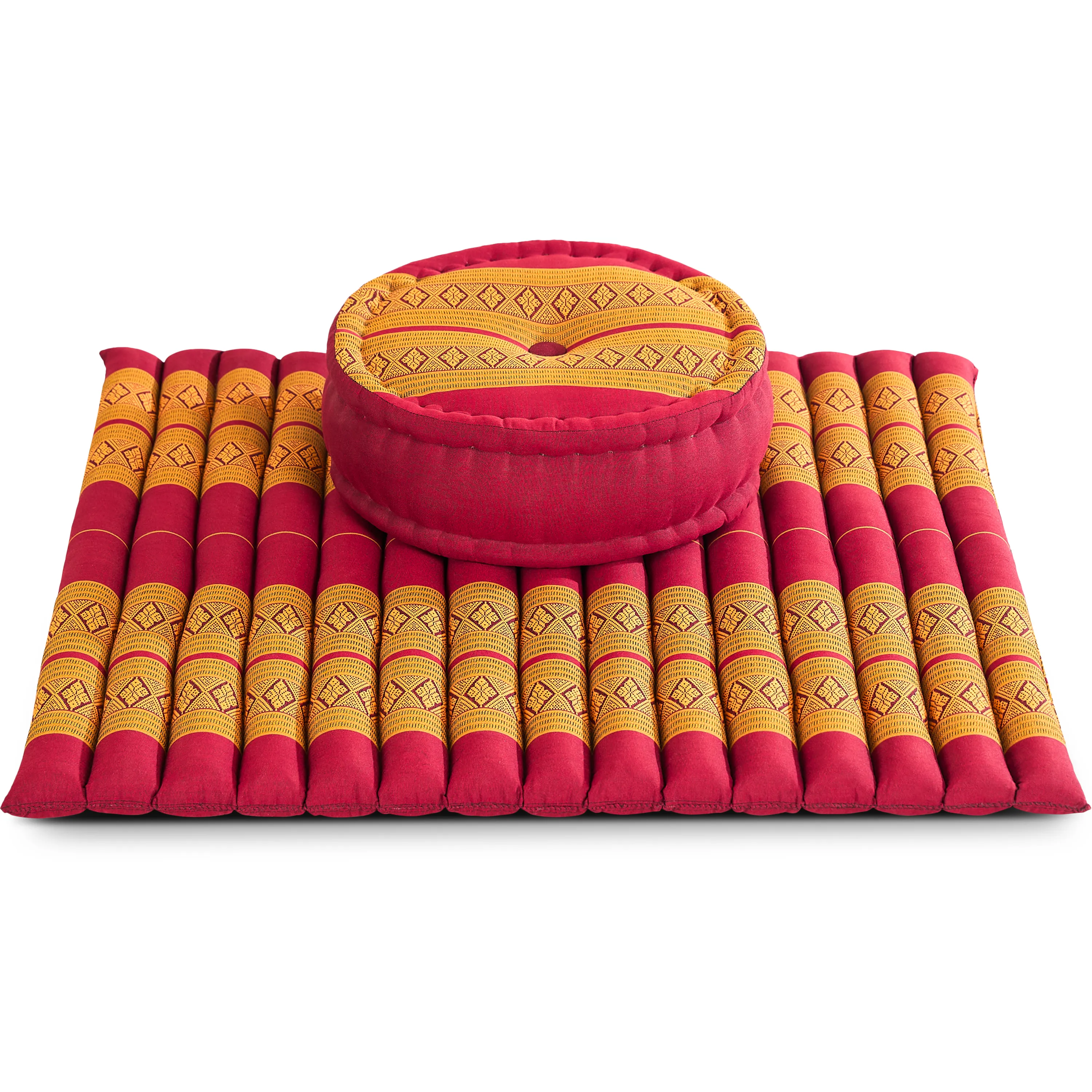 Set XL cuscini da meditazione in kapok