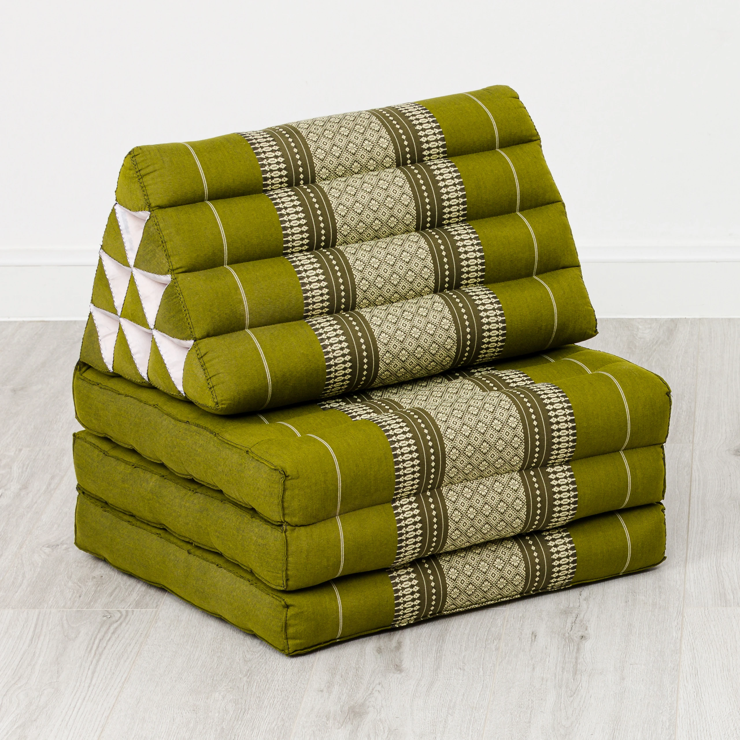 Cuscino thai in kapok con 3 elementi pieghevoli, Classic