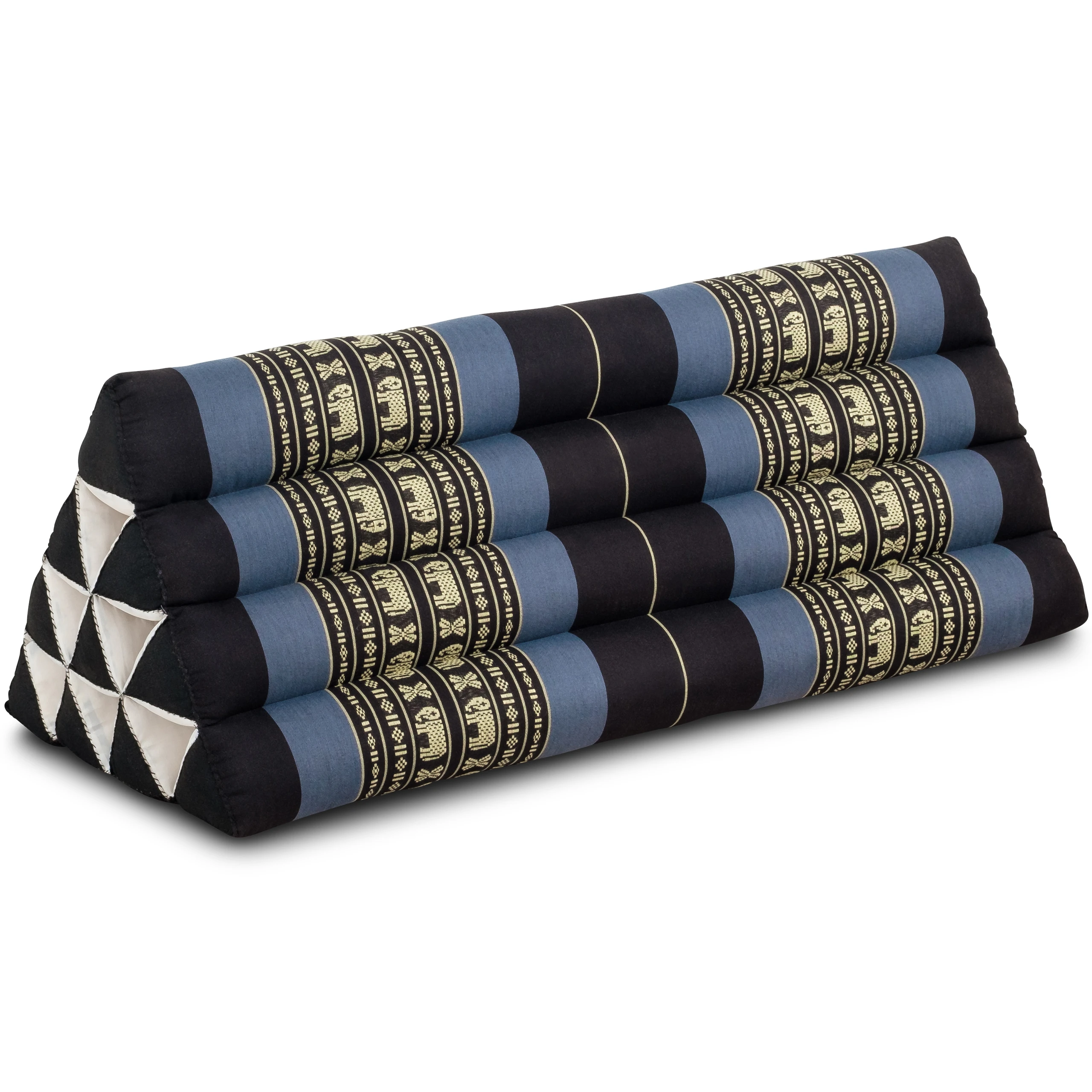 Cuscino triangolare largo in kapok