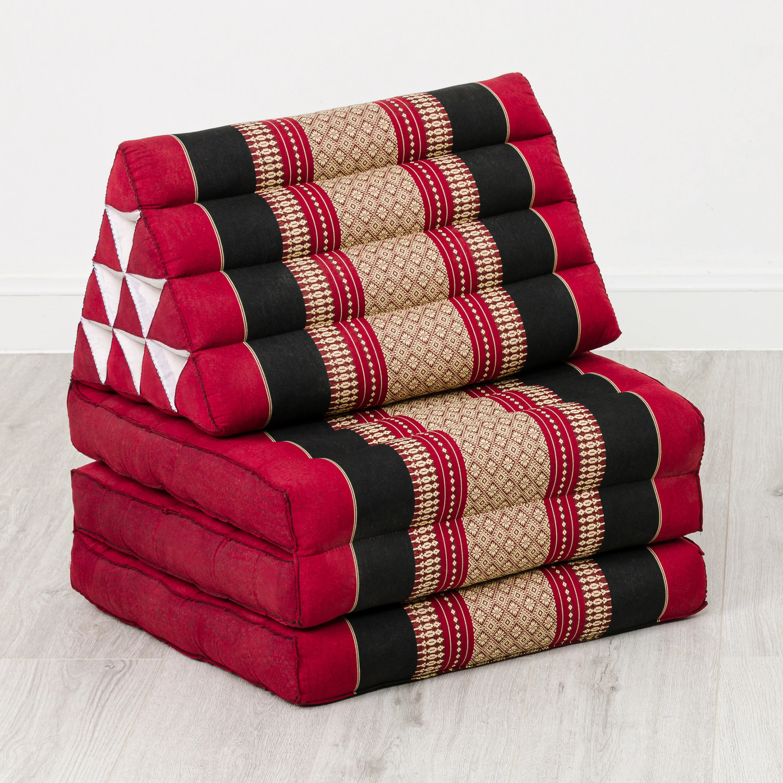 Cuscino thai in kapok con 3 elementi pieghevoli, Classic