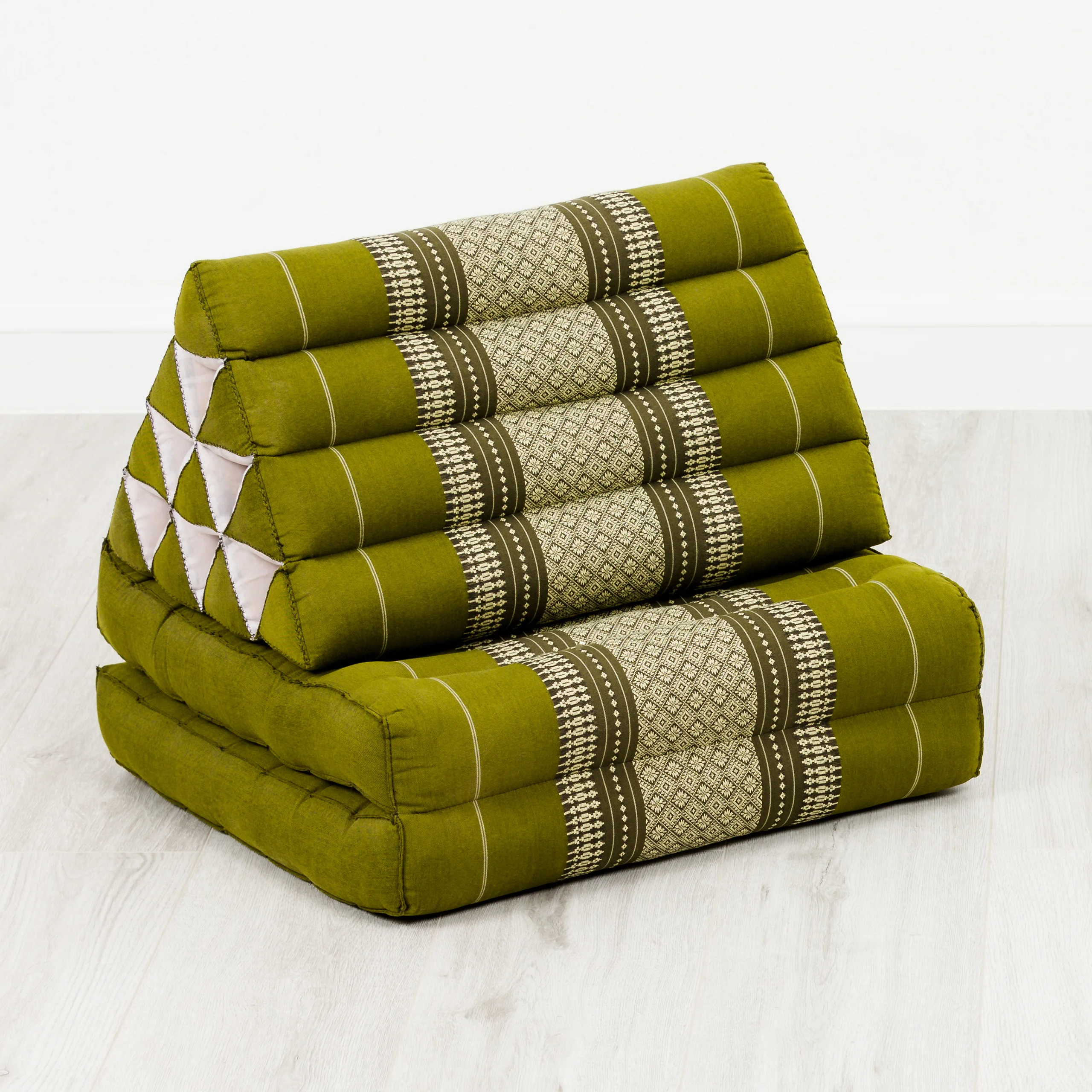 Cuscino thai in kapok con 2 elementi pieghevoli