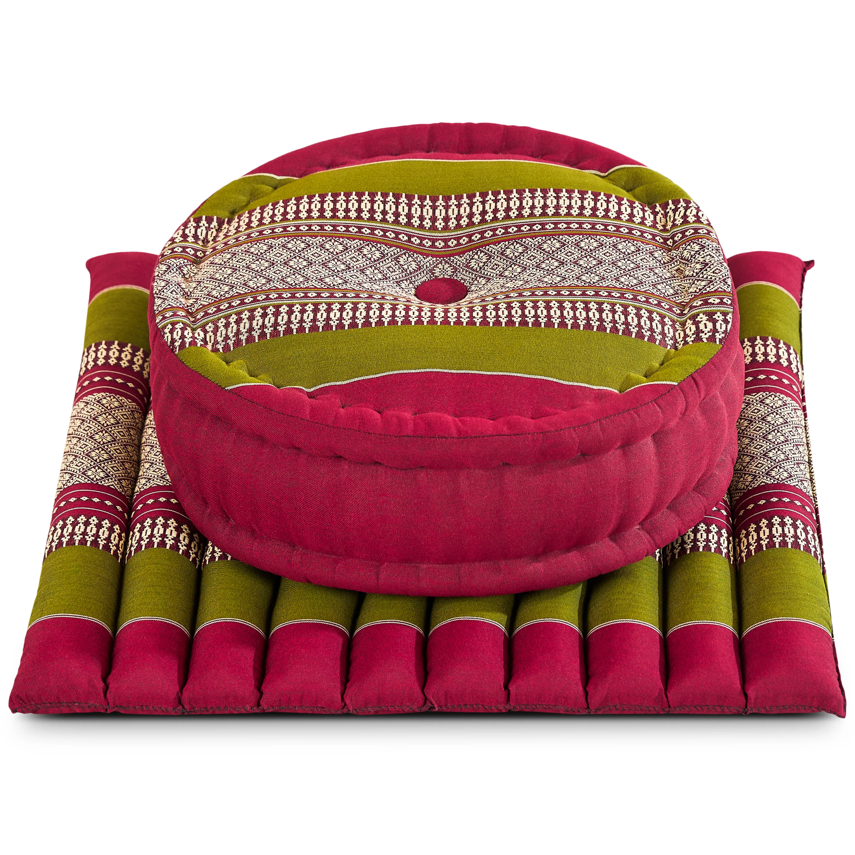 Set L cuscini da meditazione in kapok