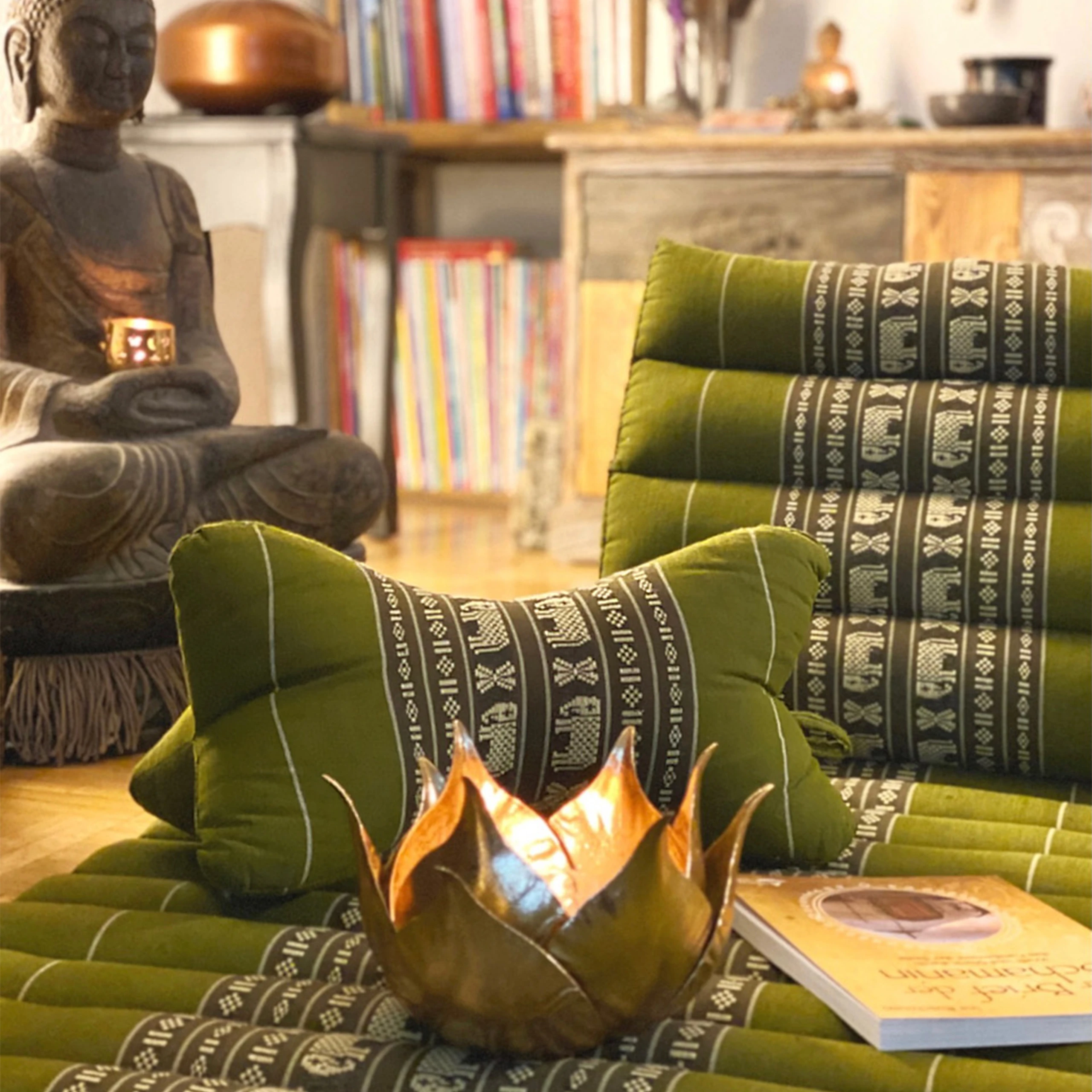 Cuscino a forma di osso in kapok