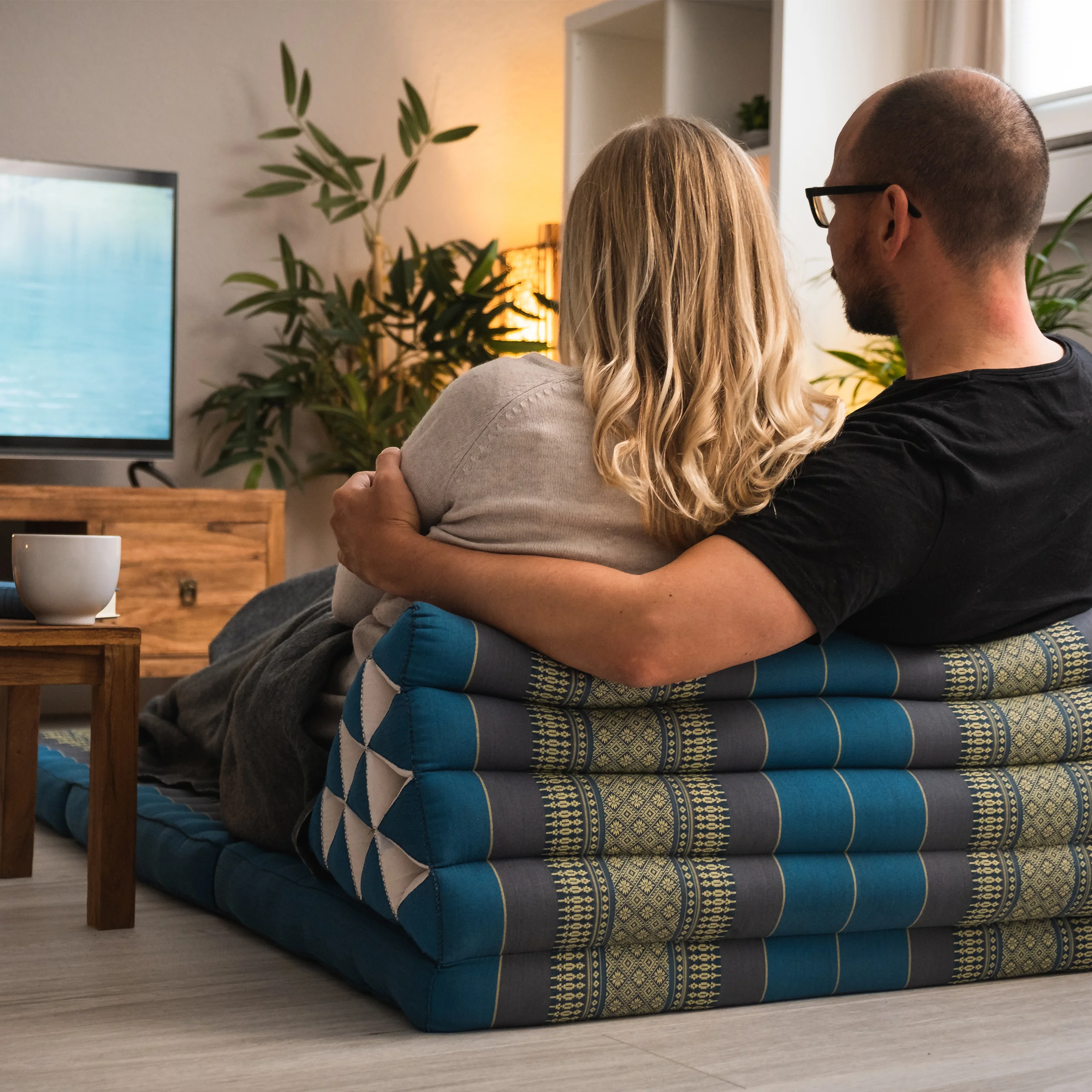 Cuscino thai in kapok larghezza XXL