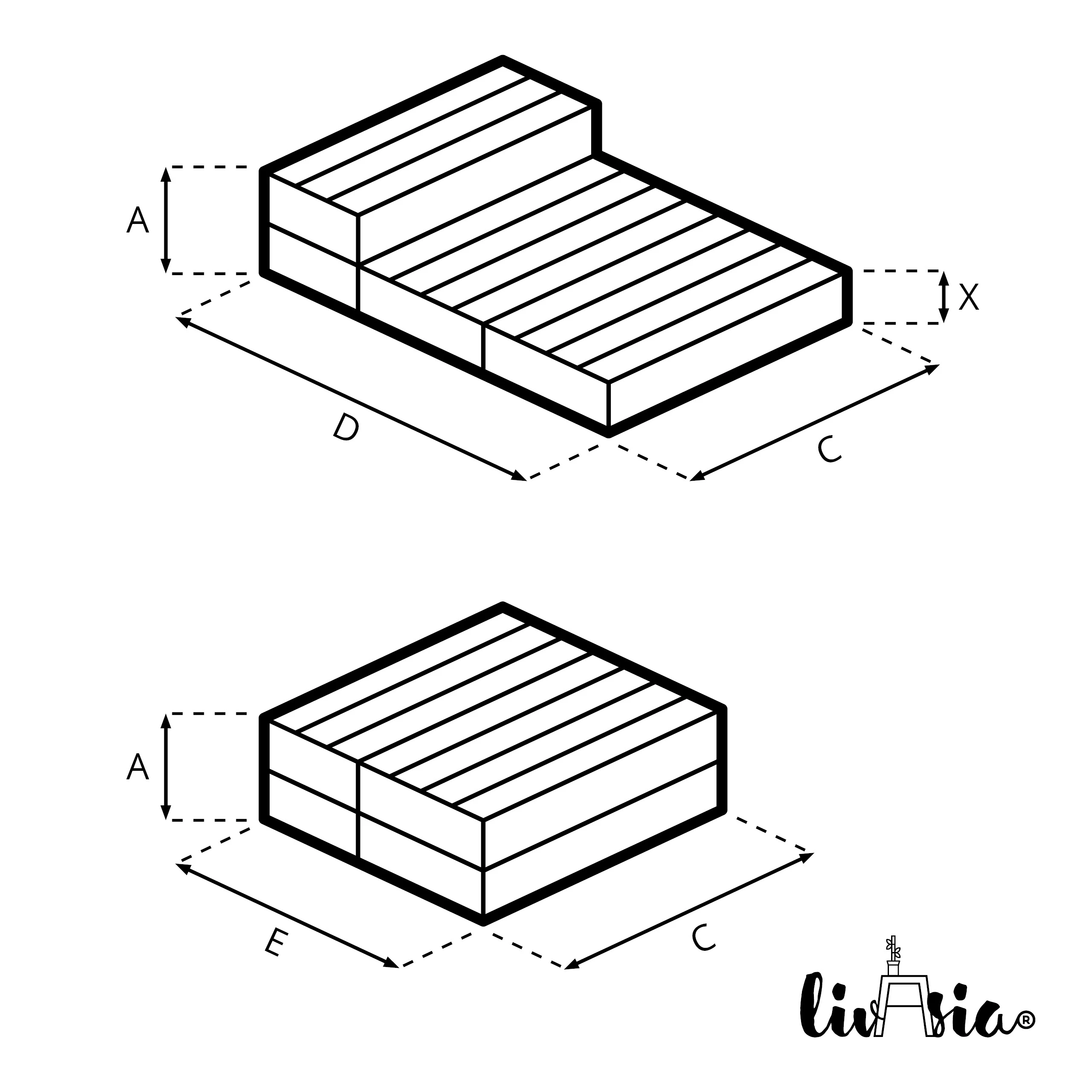 Cuscino di sostegno in kapok, pieghevole