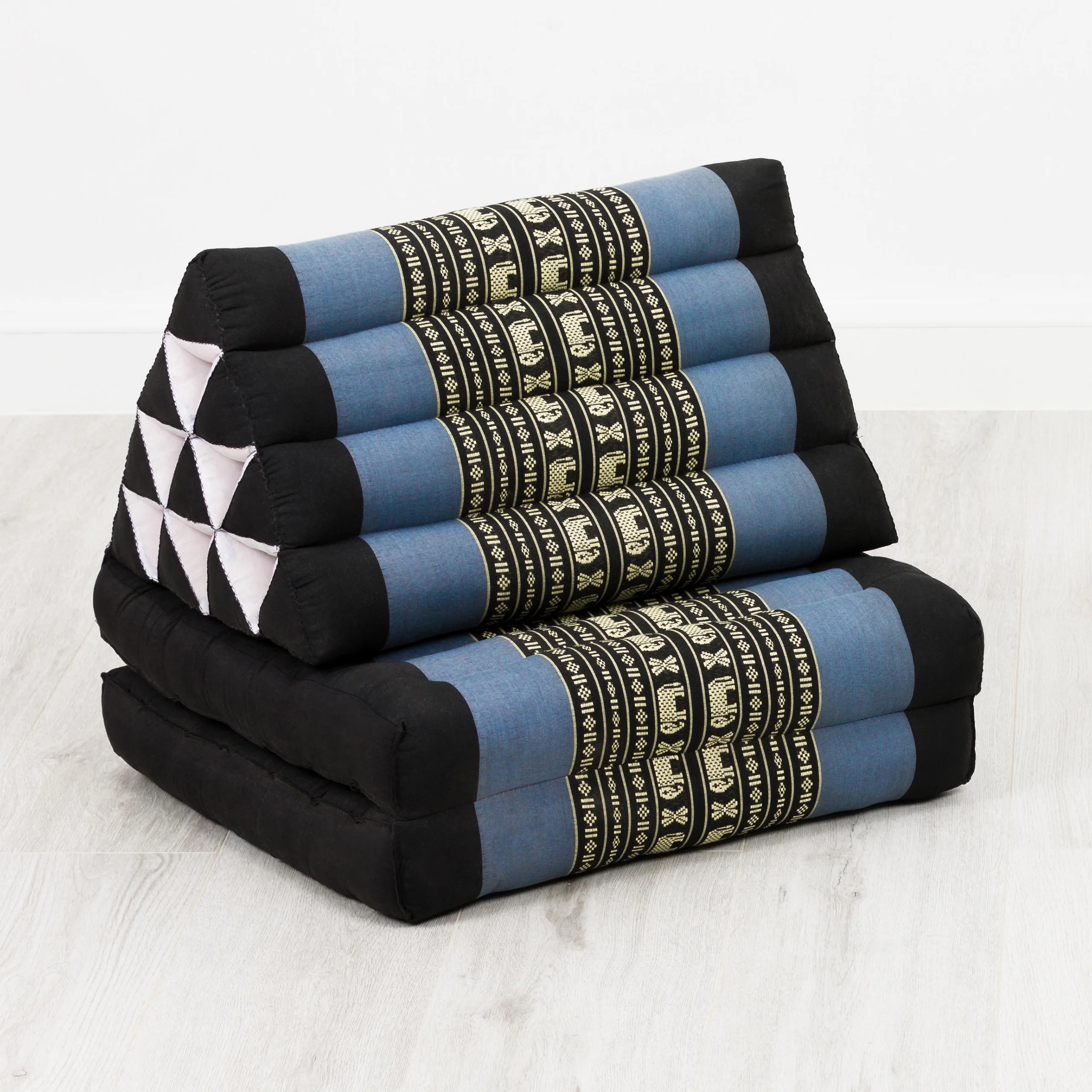 Cuscino thai in kapok con 2 elementi pieghevoli