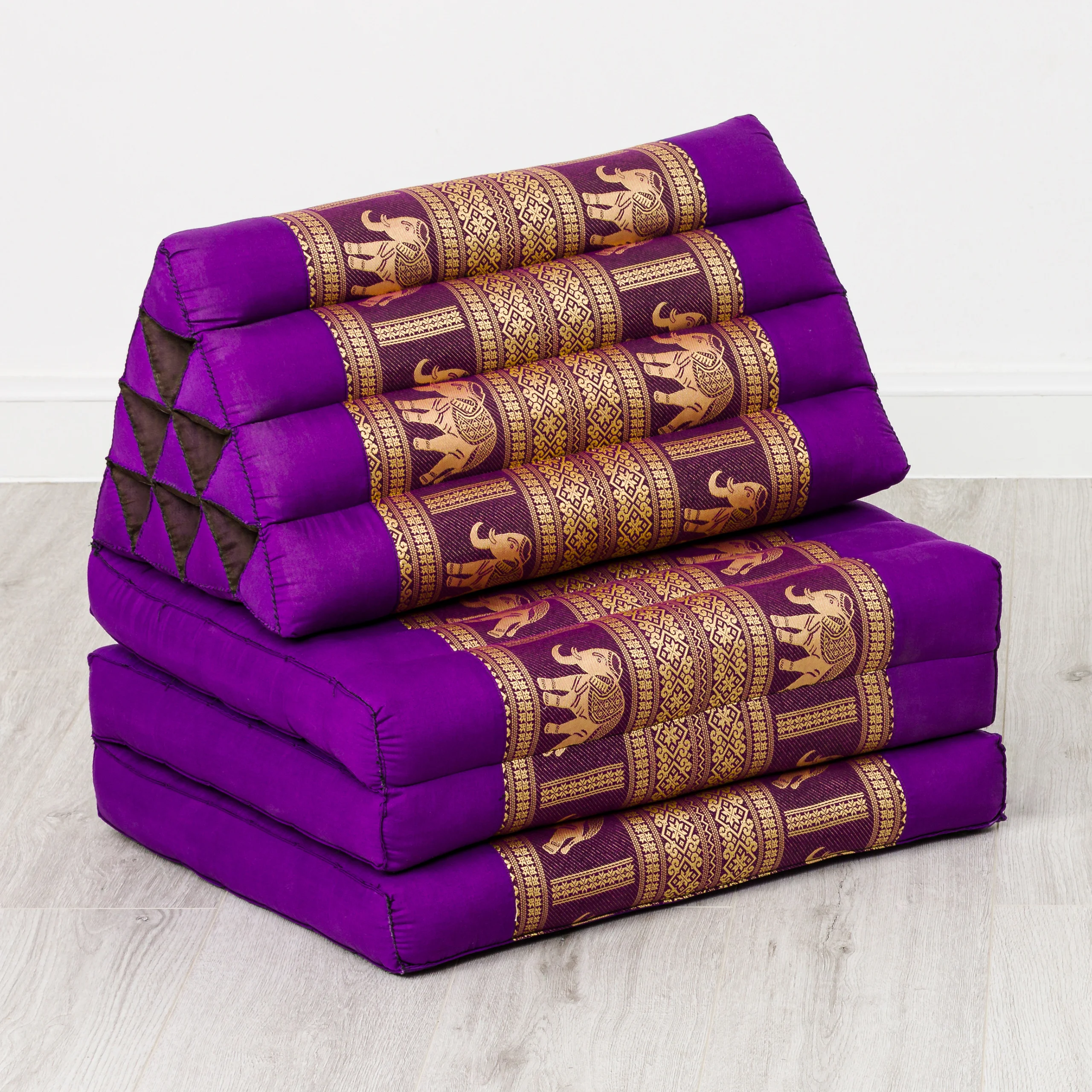 Cuscino thai in kapok con 3 elementi pieghevoli, Deluxe