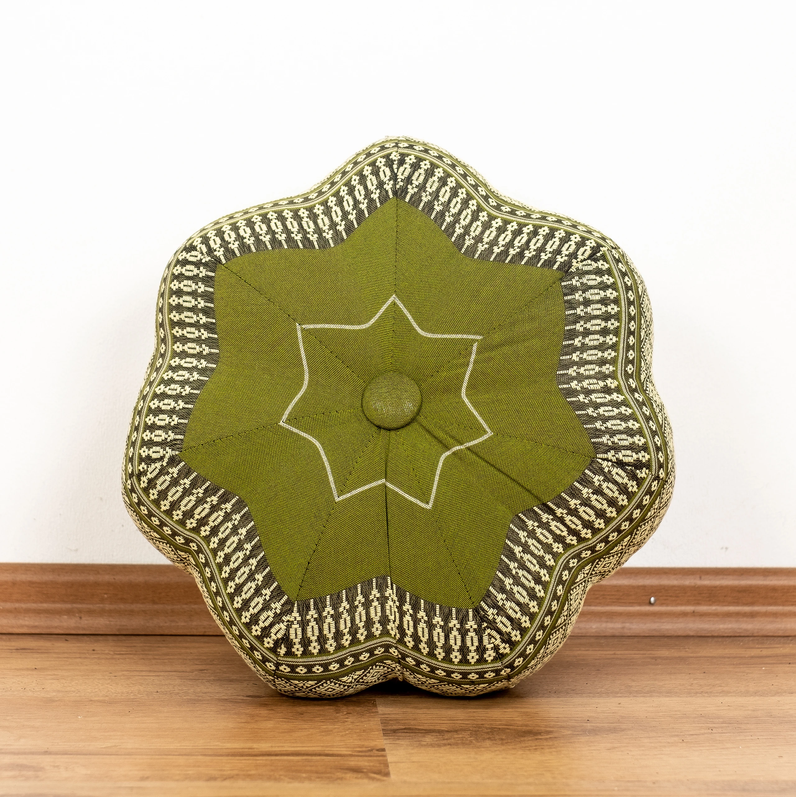 Cuscino zafu a stella piccolo in kapok