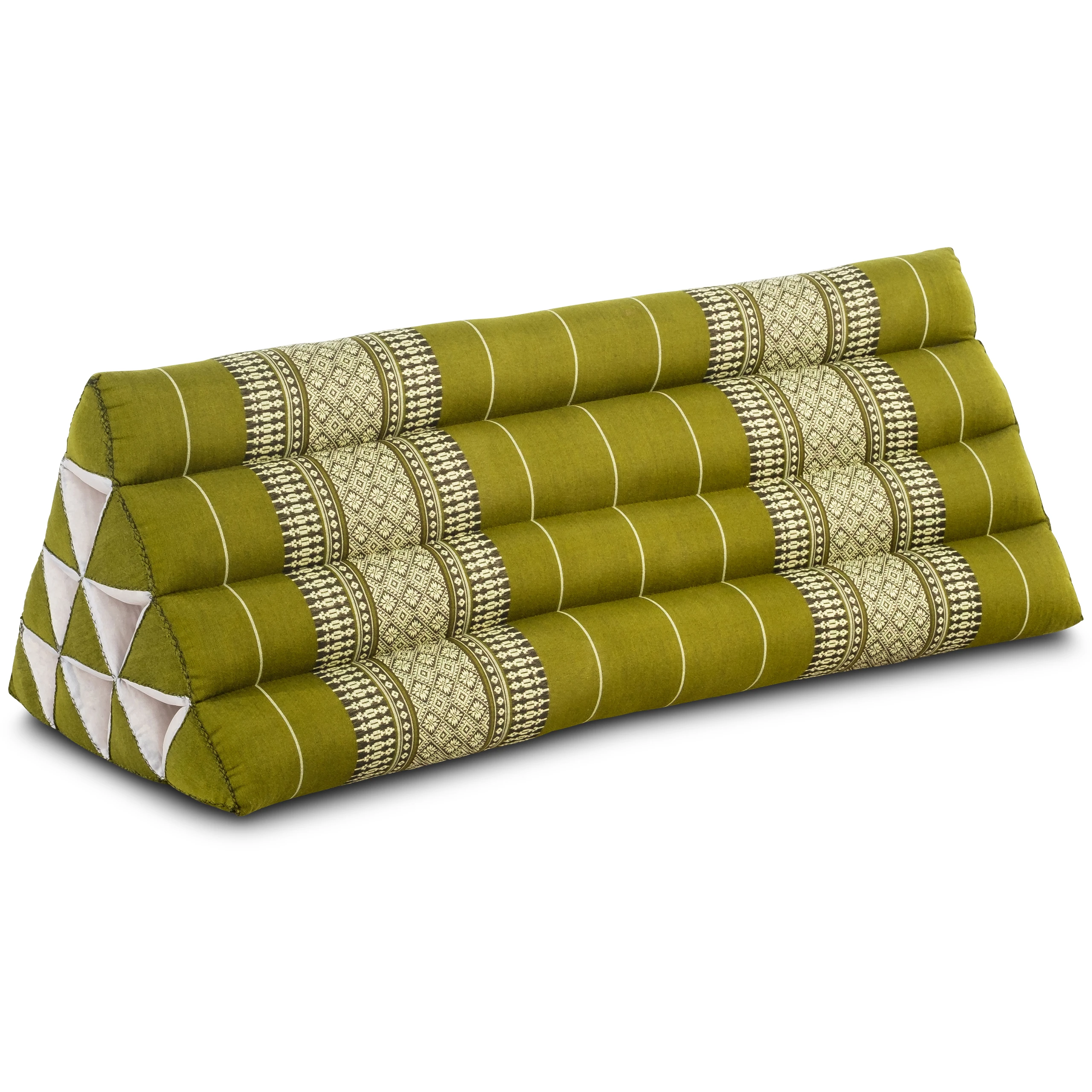 Cuscino triangolare largo in kapok