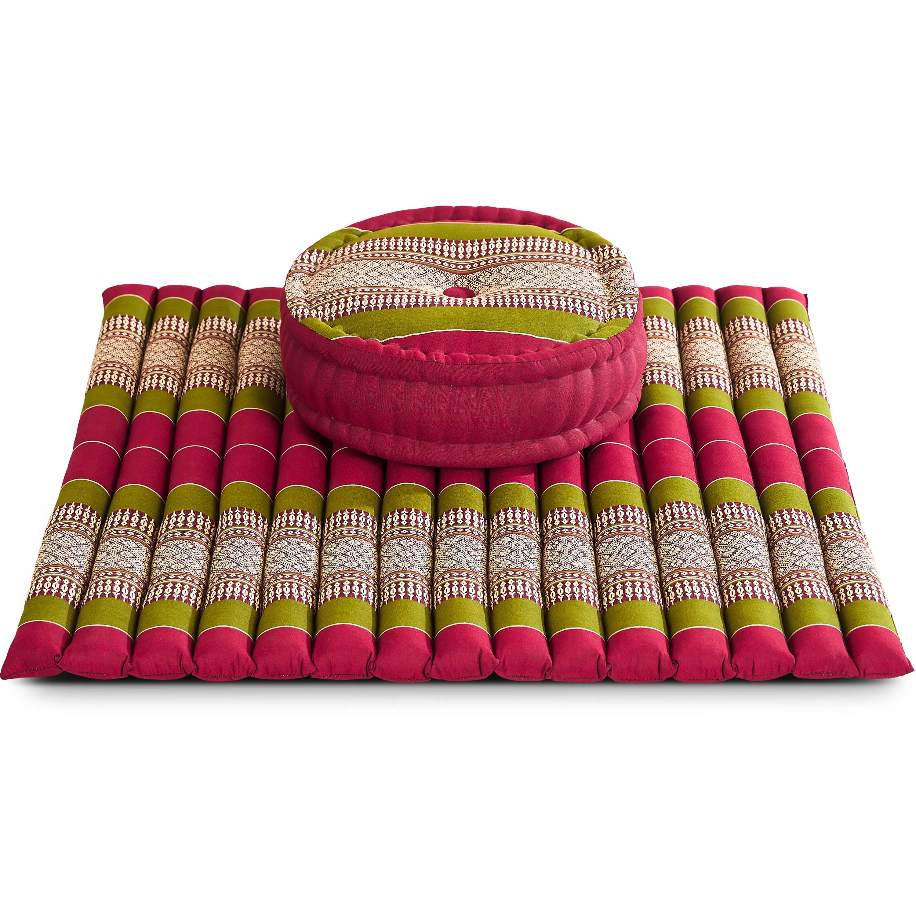 Set XL cuscini da meditazione in kapok