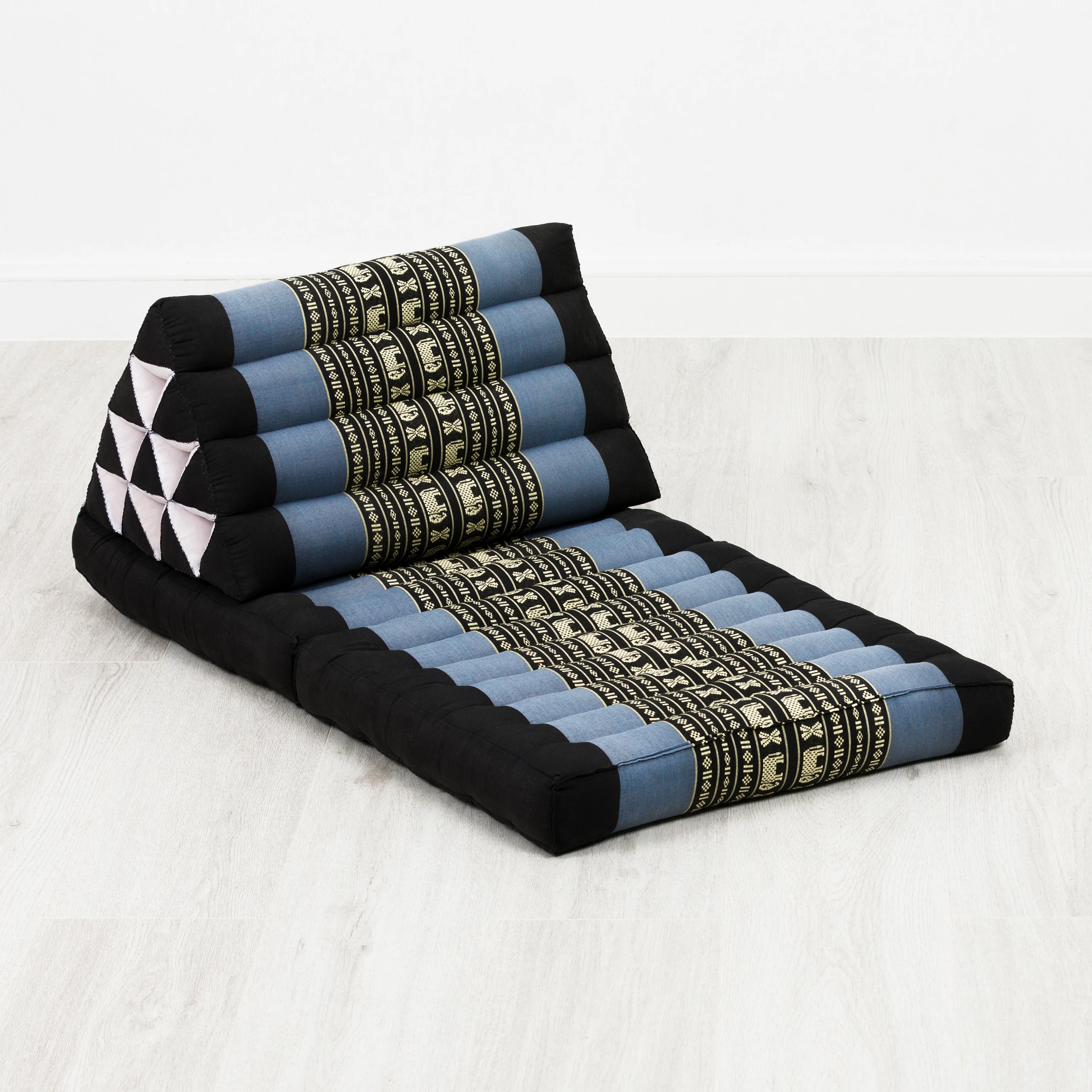 Cuscino thai in kapok con 2 elementi pieghevoli