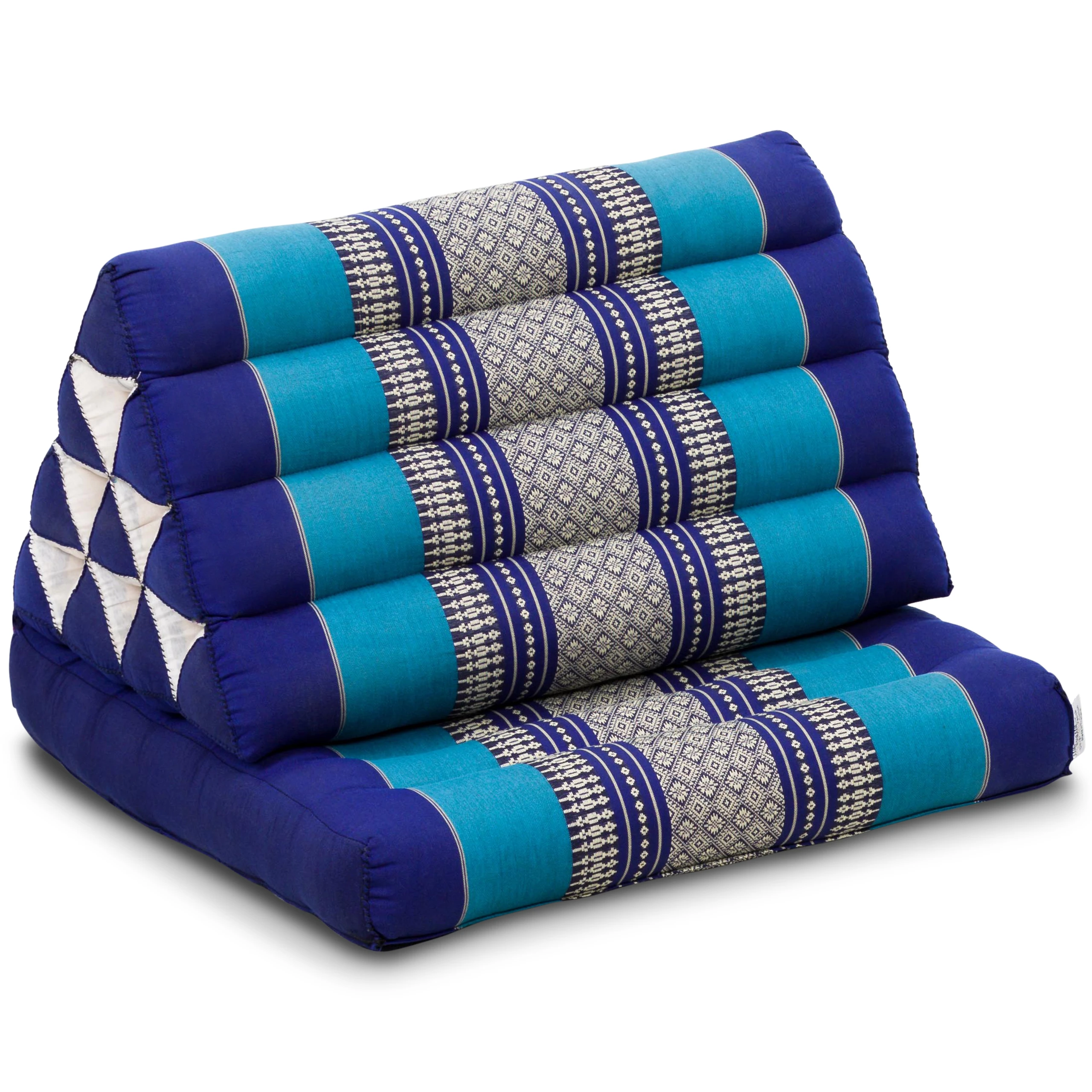 Cuscino thai in kapok con 1 elemento pieghevole
