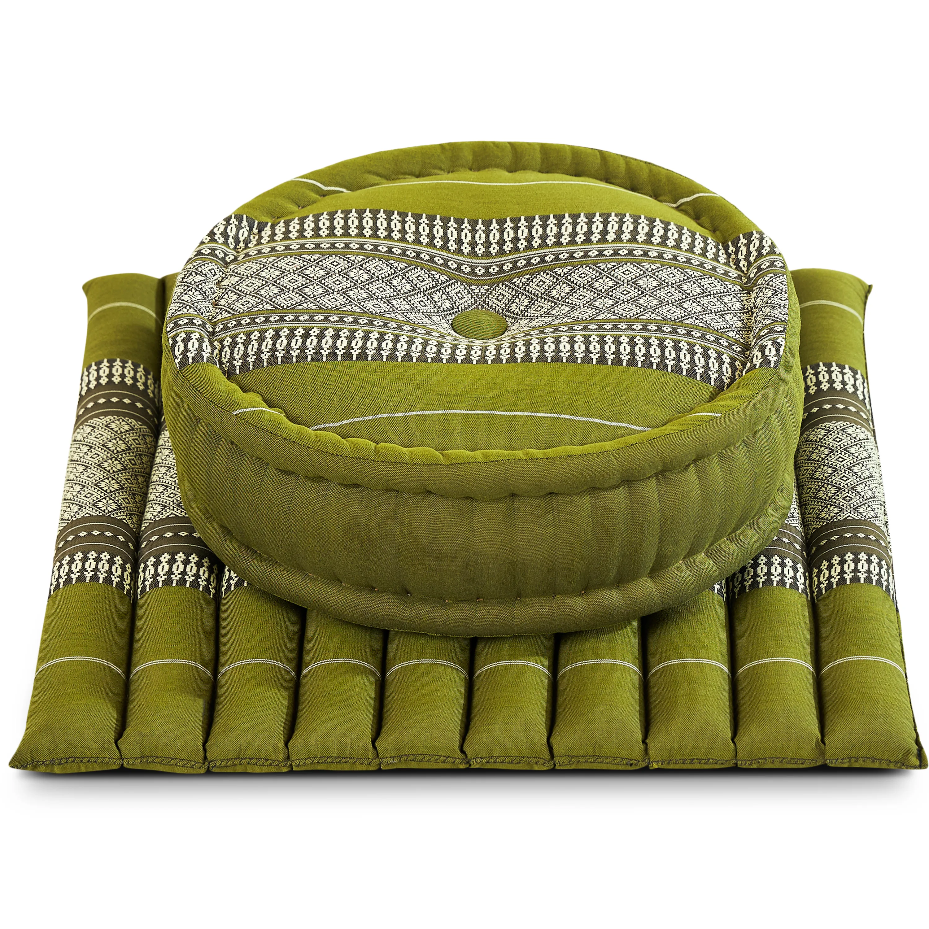 Set L cuscini da meditazione in kapok