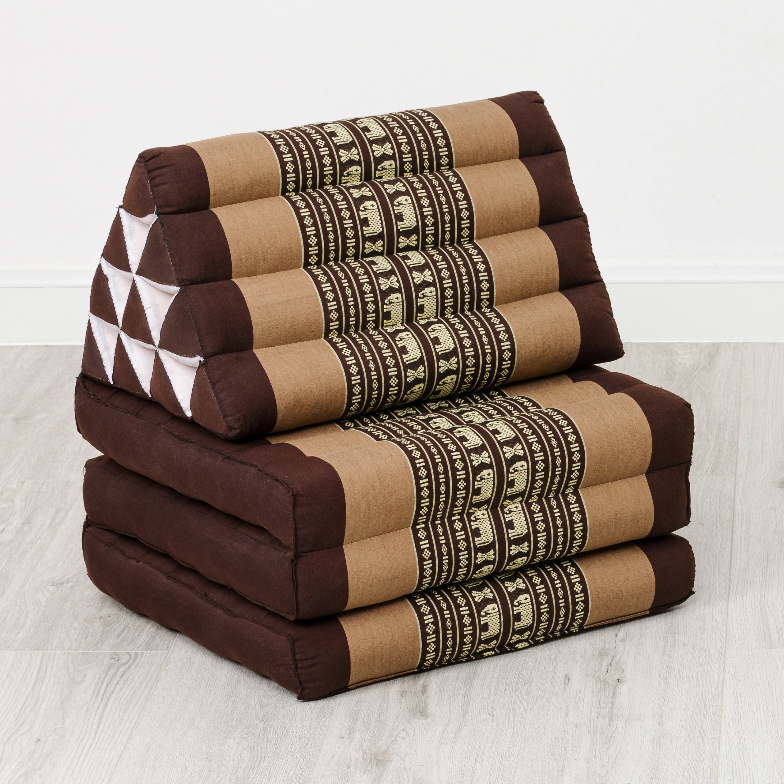 Cuscino thai in kapok con 3 elementi pieghevoli, Classic