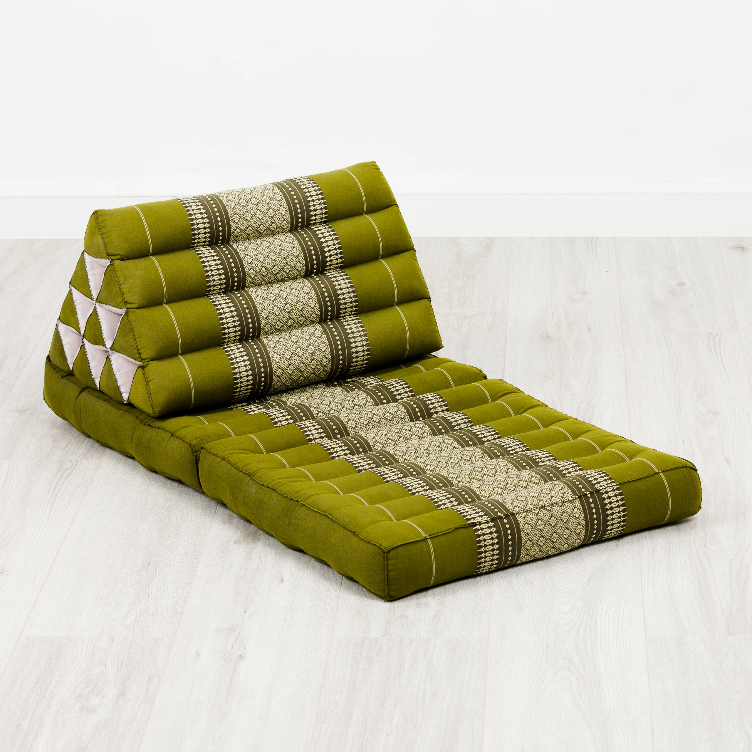 Cuscino thai in kapok con 2 elementi pieghevoli