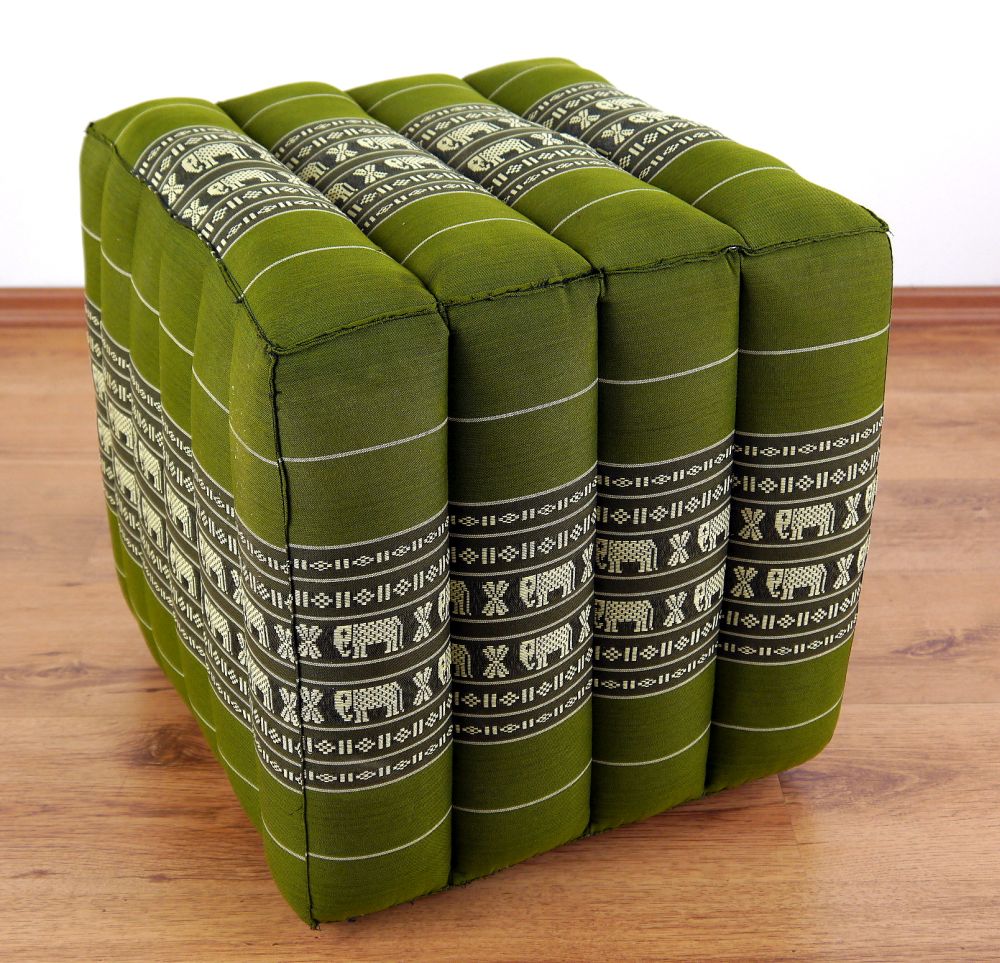 Cuscino cubico in kapok